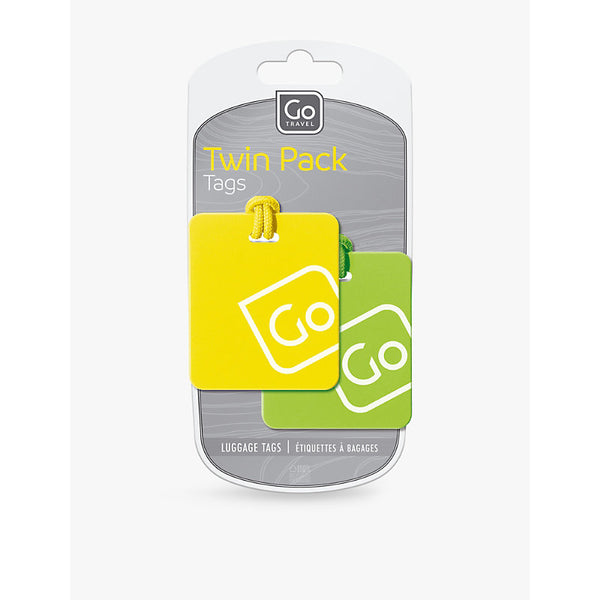 Go Travel Branded pack of two woven luggage straps | Go Travel