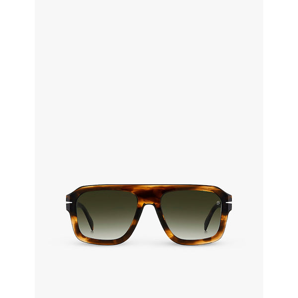 Eyewear By David Beckham 7127/S aviator-frame acetate sunglasses