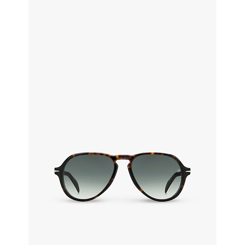  Eyewear By David Beckham 7079/S aviator-frame acetate sunglasses