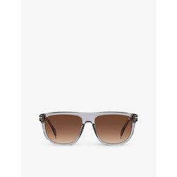  Eyewear By David Beckham 7111/S rectangle-frame acetate sunglasses