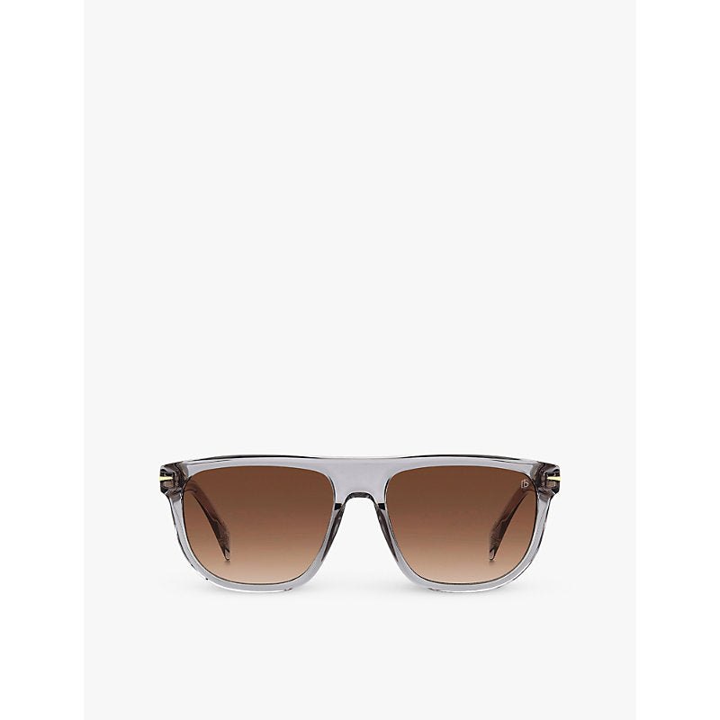  Eyewear By David Beckham 7111/S rectangle-frame acetate sunglasses