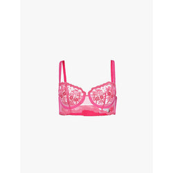  Simone Perele Intrigue half-cup stretch-lace bra