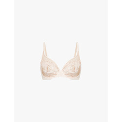  Simone Perele Saga plunge full-cup underwired lace bra