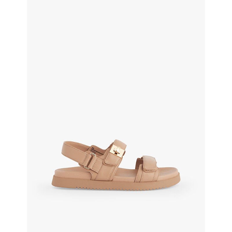 Steve Madden Mona 017 double-strap leather sandals