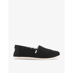  Toms Alpargata Plus panelled canvas espadrilles