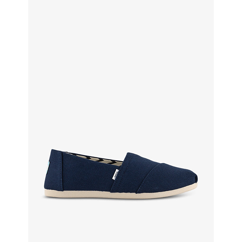 Toms Alpargata Plus panelled canvas espadrilles | Toms