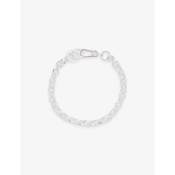 Martine Ali Rolo Hardware choker sterling-silver necklace