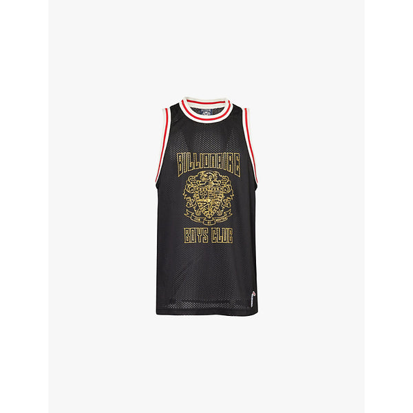  Billionaire Boys Club Crest-logo woven basketball top