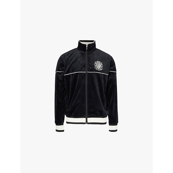  Billionaire Boys Club Velour high-neck regular-fit woven track jacket