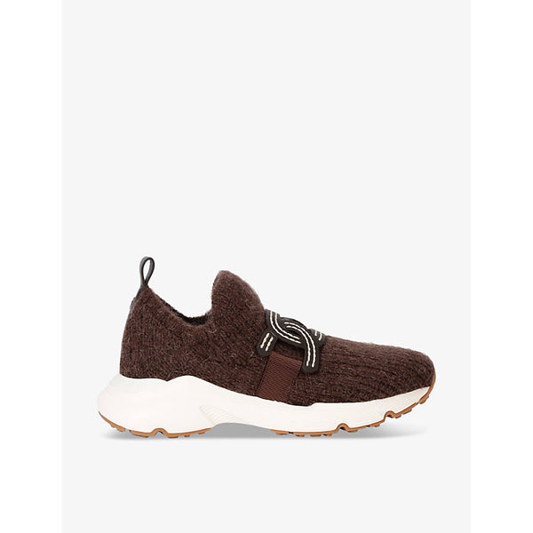 Tods Run 54C Calzino knitted low-top trainers