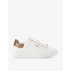  Carvela Dream 2 logo-badge faux-leather low-top trainers