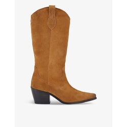 Carvela Maven high-leg Western suede boots