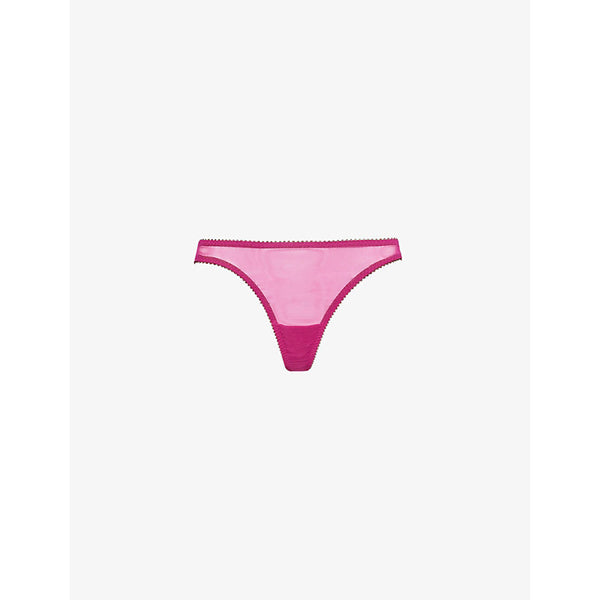  Dora Larsen Edith sheer recycled-nylon thong