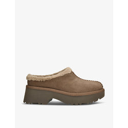 Ugg New Height Cozy suede and shearling clogs | Ugg