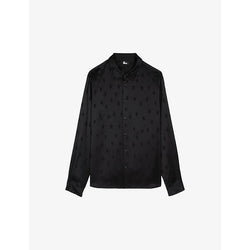  The Kooples Star-print regular-fit woven shirt