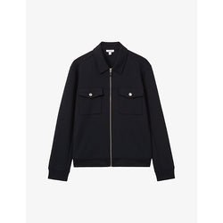  Reiss Medina double-knit stretch-jersey jacket