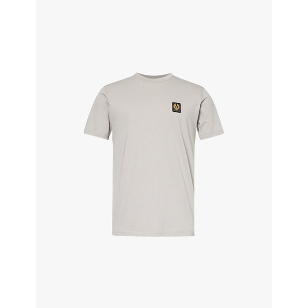  Belstaff Brand-patch relaxed-fit cotton-jersey T-shirt