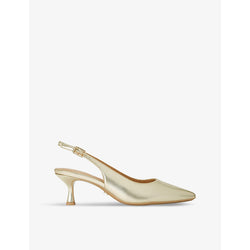 Carvela Allegra slingback heeled faux-leather pumps | Carvela