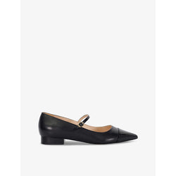  Dune Hastie mary-jane heeled leather pumps