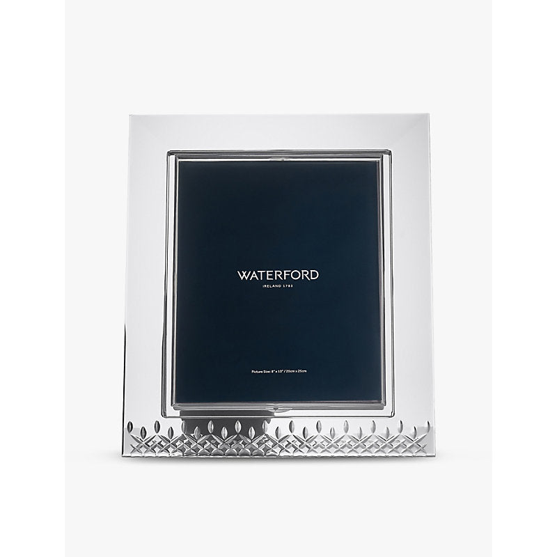 Waterford Lismore Essence crystal-glass photo frame