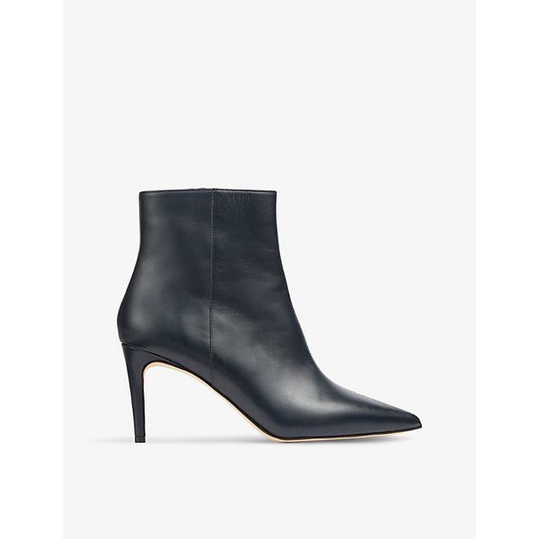 Lk Bennett Aster stiletto-heel leather ankle boots | Lk Bennett