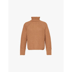  Barbour Malton roll-neck wool and cashmere-blend jumper