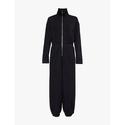 Womens Varley Jessie high-neck stretch-woven jumpsuit