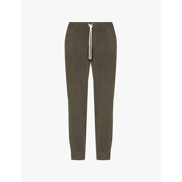  Paige Gowen Sweater drawstring tapered-leg regular-fit woven jogging bottoms