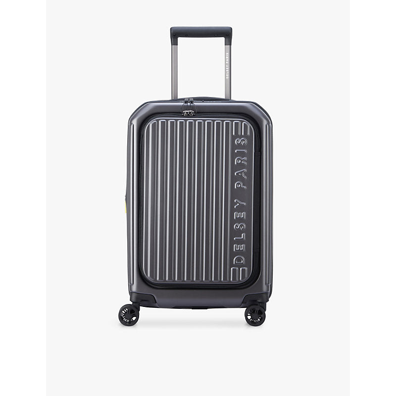 Delsey Securtime 4-wheel expandable hard-shell cabin suitcase 55cm