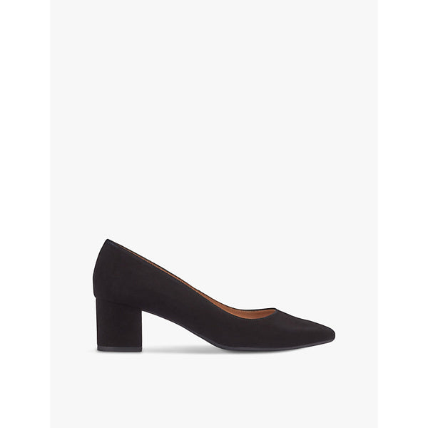 Lk Bennett Clara pointed-toe suede heeled courts | Lk Bennett