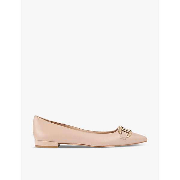 Lk Bennett Natalya snaffle-trim leather flats