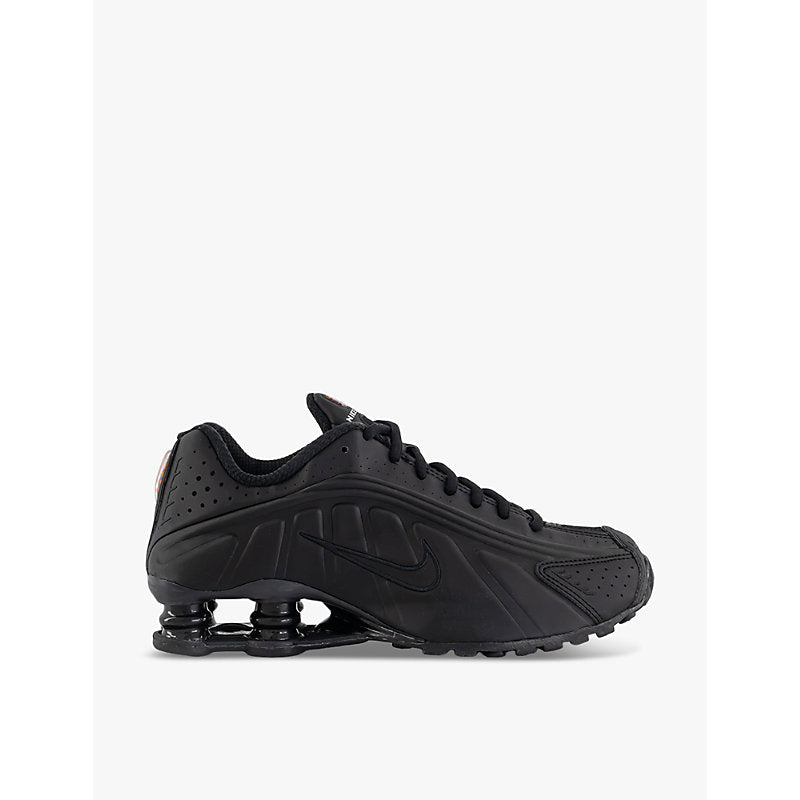 Nike Shox R4 leather and mesh mid-top trainers | Nike