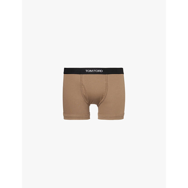  Tom Ford Branded waistband stretch-cotton boxer briefs