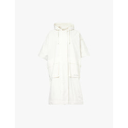  Max Mara Maratea hooded relaxed-fit woven cape