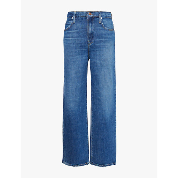  Frame Le Jane Ankle straight-leg high-rise stretch-denim jeans