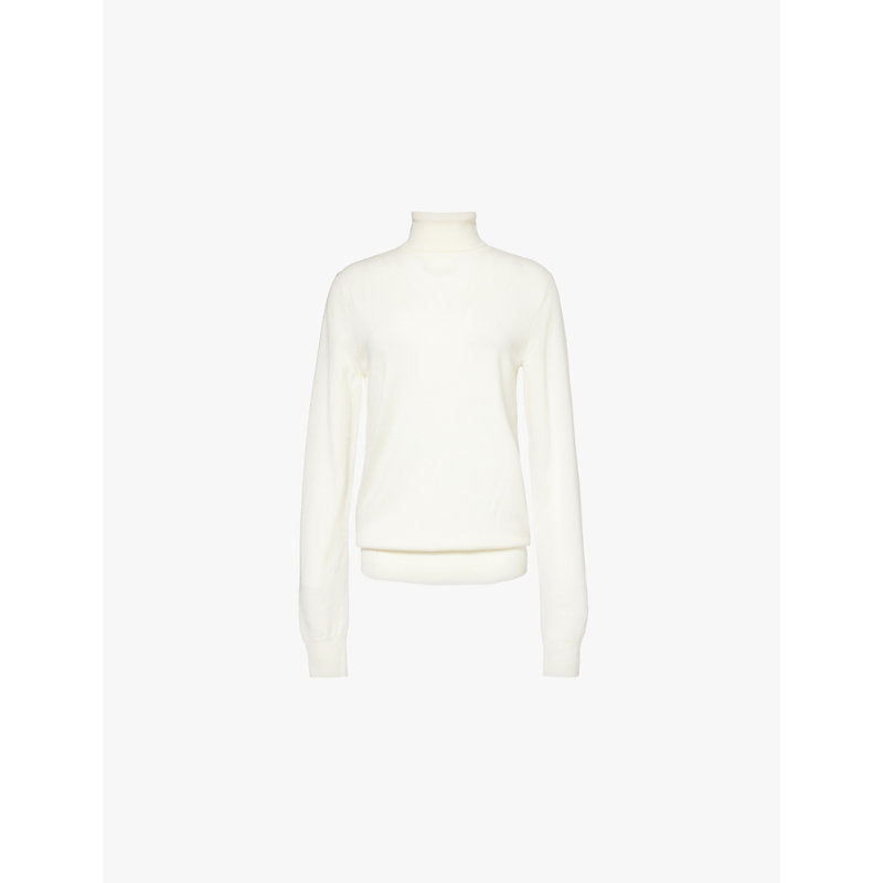 Womens The Frankie Shop Eve roll-neck merino-wool jumper