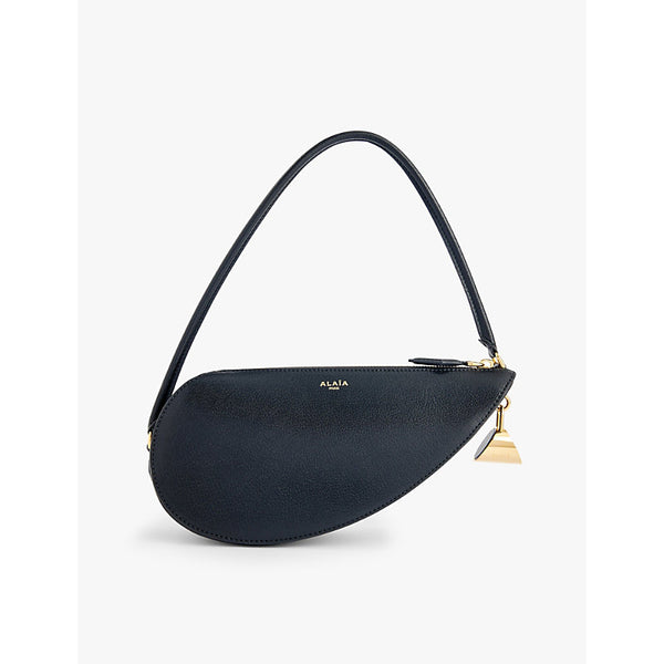 Alaia Le Demi-Cœur leather shoulder bag