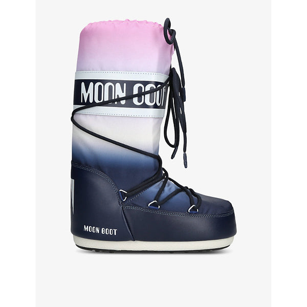 Moon Boot Icon Moonrise logo-print shell boots | Moon Boot