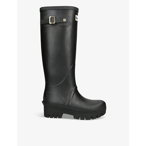 Barbour Snowdon tall rubber wellington boots