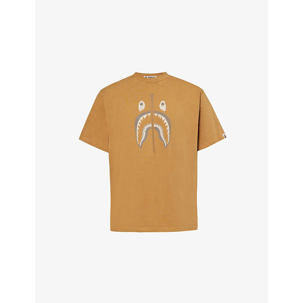 A Bathing Ape Shark graphic-print cotton T-shirt