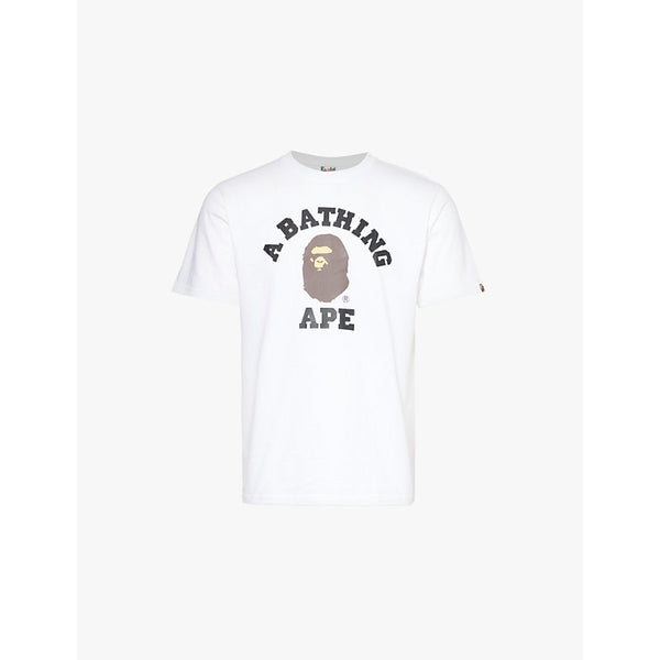 A Bathing Ape College graphic-print cotton-jersey T-shirt