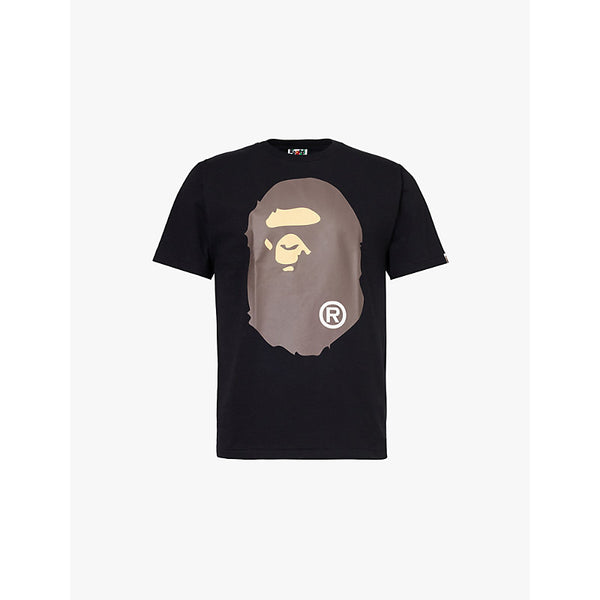 A Bathing Ape Big Ape Head graphic-print cotton-jersey T-shirt