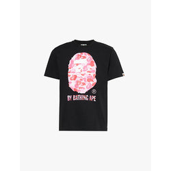 A Bathing Ape ABC Camo graphic-print cotton-jersey T-shirt | LYBSTORE