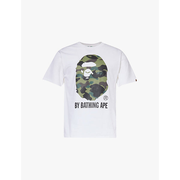  A Bathing Ape Camouflage-print crew-neck regular-fit cotton-jersey T-shirt