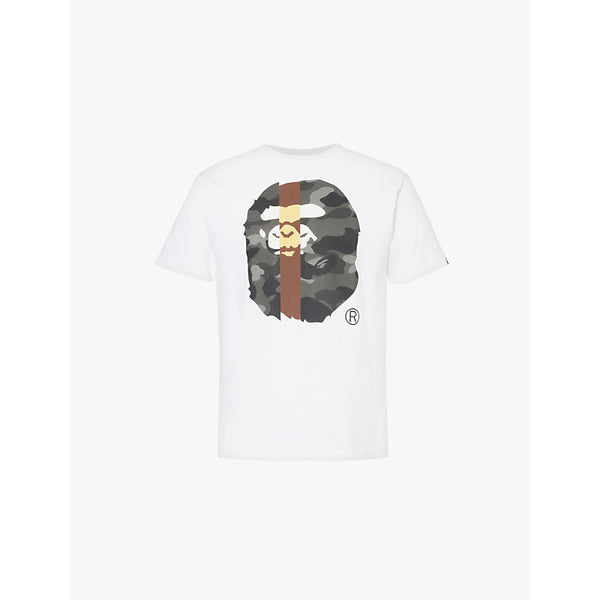  A Bathing Ape Transform brand-print relaxed-fit cotton-jersey T-shirt