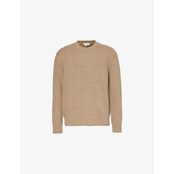  Frame Ribbed crew-neck relaxed-fit organic-cotton jumper