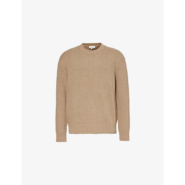  Frame Ribbed crew-neck relaxed-fit organic-cotton jumper