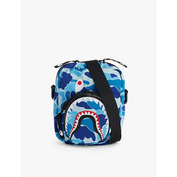 A Bathing Ape Camo Shark camo-print shell cross-body bag | A Bathing Ape