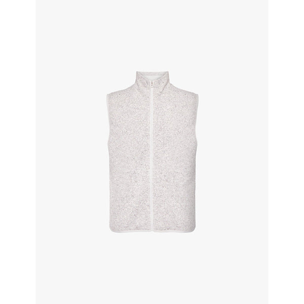  Lululemon Sojourn funnel-neck knitted woven vest