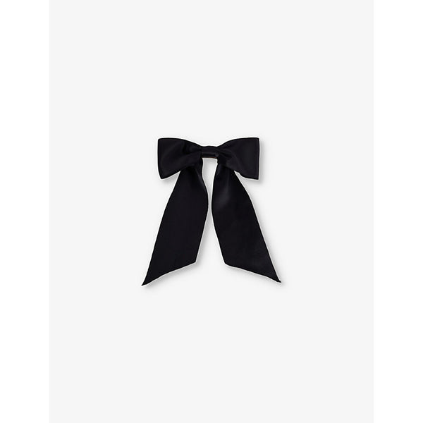 Lelet Ny Anya bow silk-satin barrette